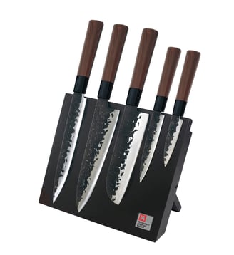 Bloc 5 couteaux de cuisine - Richardson Sheffield - Noir