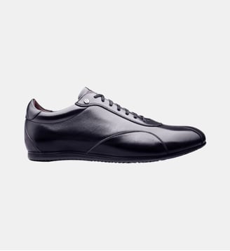 Sneakers cuir COPAN - Finsbury - Noir