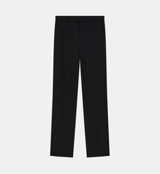 pantalon de tailleur droit - Agnès b. - Noir