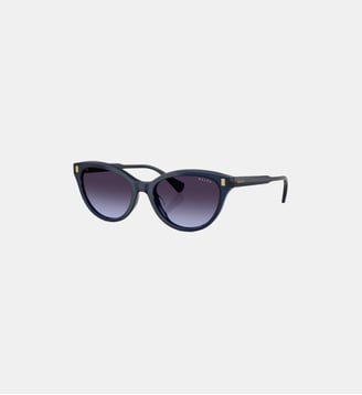 Lunettes de soleil Œil de chat RA5326U - Polo Ralph Lauren - Bleu opalescent brillant