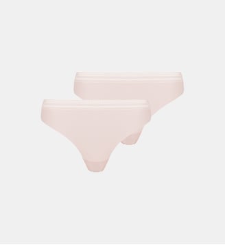 Lot de deux slips Invisible Coton Sans Complexe
