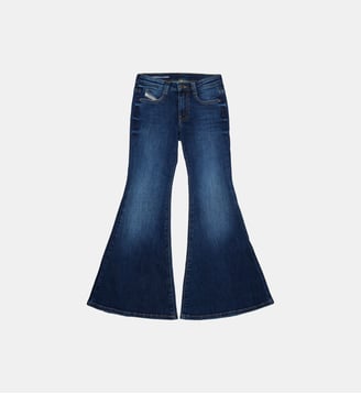 Jean flare fit bleu moyen - D-Blys Diesel Kids