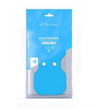 Electrode Papillon M - Bleu Bluetens