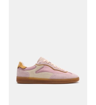 Baskets basses Park Mauve en nylon et en daim - Hoff - Lilas