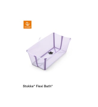 Baignoire pliante FlexiBath® Lavender Stokke