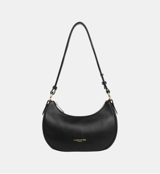 Petit sac besace Donna Aria en cuir - Lancaster - Noir