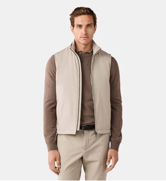 Gilet Windsor - Hackett London - Natural beige