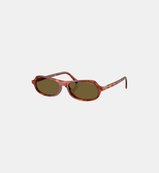 Lunettes de soleil Irrégulier MU B10SU - Miu Miu - Cognac havana