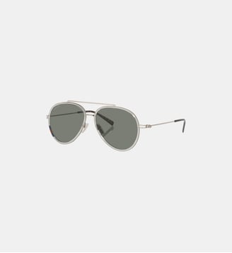 Lunettes de soleil Pilote GG1981S - Gucci - Gris incolore