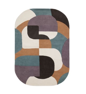 Tapis De Sol  Laine à motifs graphiques - Madura - Multicolore