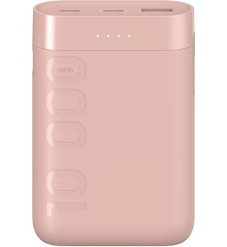 Batterie externe 10000 mAh rose - Essentiel B - Orange