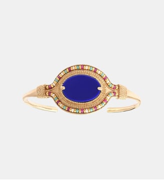 Bracelet jonc   - Claudia - Satellite - Bleu