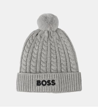 Bonnet - BOSS Kidswear - Gris chine