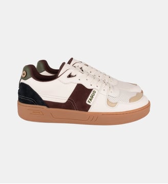 Baskets cuir suede CEIBA - Faguo - Noir