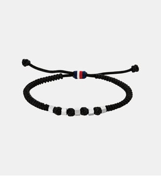 Bracelet Ajustable nylon Argenté 2790681-PAR - Tommy Hilfiger - Argent et noir