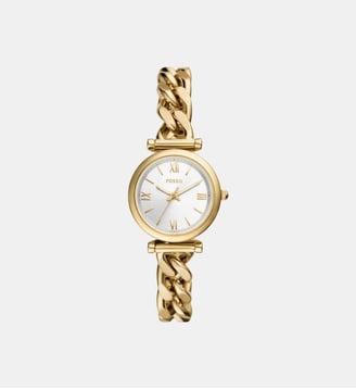Montre Carlie Blanc ES5329 - Fossil - Doré
