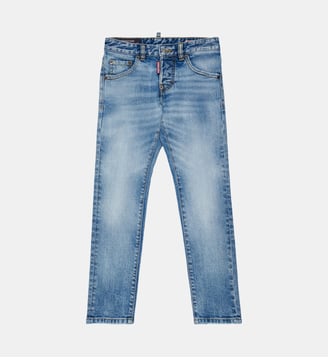 Jeans slim - Teddy Boy - Dsquared2 - Denim bleu