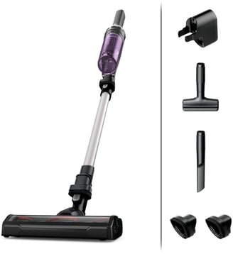 Aspirateur balai X Nano RH1129WO - Rowenta - Gris et violet
