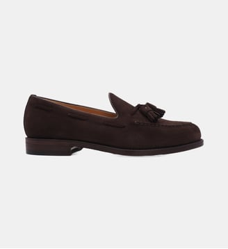 Mocassin velours OLDEN - Finsbury - Marron