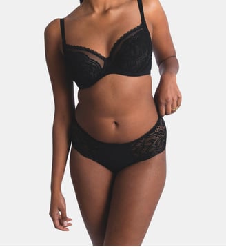 Shorty Envie noir Maison Lejaby