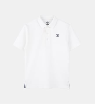 Polo uni avec logo poitrine Timberland