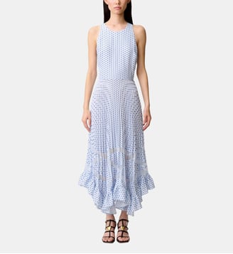 Robe midi à pois - Claudie Pierlot - Print clair
