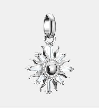 Pendentif Charm soleil avec pierres blanches Connect - Thomas Sabo - Argent