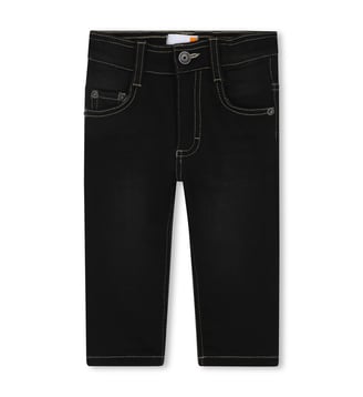 Pantalon en tricot effet denim - Timberland - Noir denim