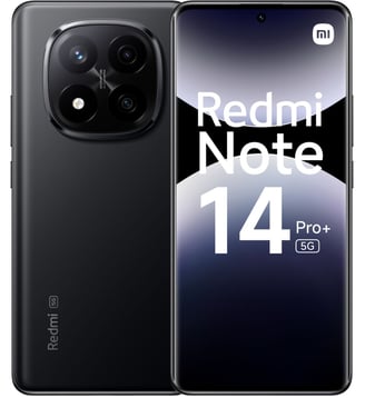 Smartphone Redmi Note 14 Pro+ Noir 256Go 5G - Xiaomi - Noir