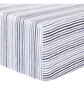 Drap Housse Paris Rio - Anne de Solène - Bleu foncé