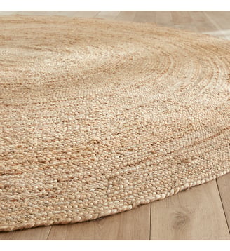 Tapis rond Ø250 cm en jute, tressé main AM.PM
