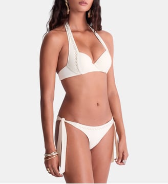 Haut de maillot de bain Push up coques - Aubade - Blanc