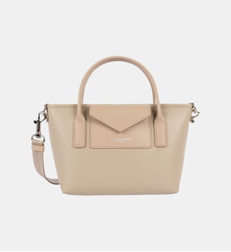 Sac cabas main Maya Double KBA - Lancaster - Beige foncé
