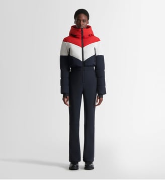Combinaison de ski kira col montant coupe regular - Fusalp - Bleu foncé