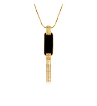 Collier   - Ashanti - Satellite - Noir