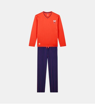 Pyjama  Arthur    et marine - Roland-Garros - Orange