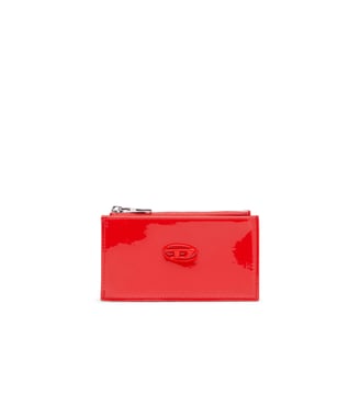 Porte-cartes avec finition brillante - Diesel - Rouge