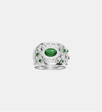 Bague Les Éventails - APM Monaco - Blanc