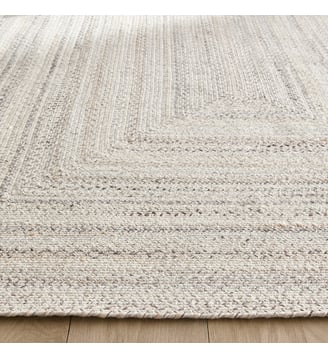 Tapis d'intérieur et d'extérieur tressé - AM.PM - Gris