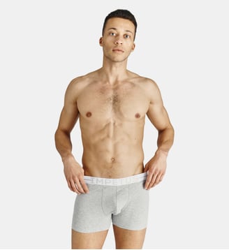 Boxer en coton élasthanne - Impetus - Blanc
