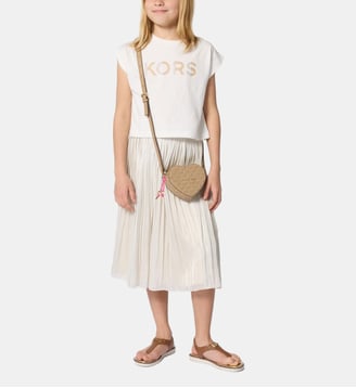 Jupe longue - Michael Kors Kids - Doré clair