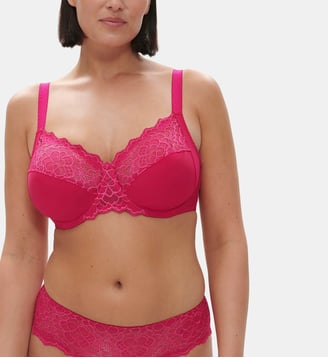 Soutien-gorge avec armature emboitant - Rose Teaberry - Simone Pérèle - Rose