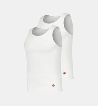 Lot de 2 débardeurs en coton Le Slip Francais
