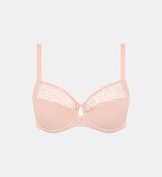 Soutien-gorge emboîtant - Chantelle - Marron et rose