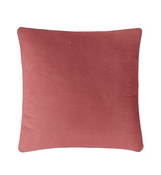 Coussin  Aquarelle - Anne de Solène - Rouge