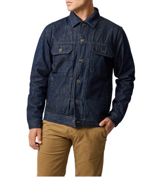 Veste trucker en denim italien Tennyson Inlet - Rodd & Gunn - Indigo