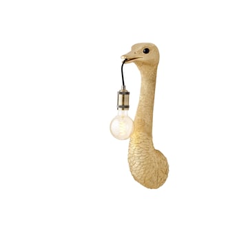 Applique Ostrich - Light & Living - Or clair