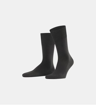 Chaussettes Clima Wool - Falke - Anthacite melange