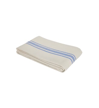 Nappe en coton à rayures - OYOY - Bleu