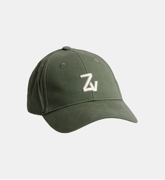 Casquette Klelia ZV Initiale - Zadig&Voltaire - Vert kaki